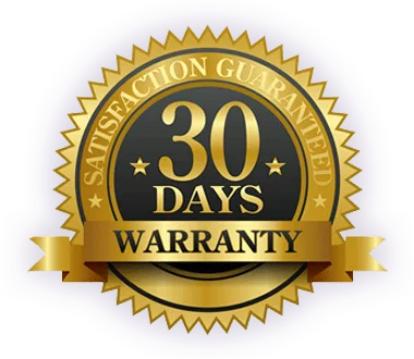 30 Days Warrenty Badge